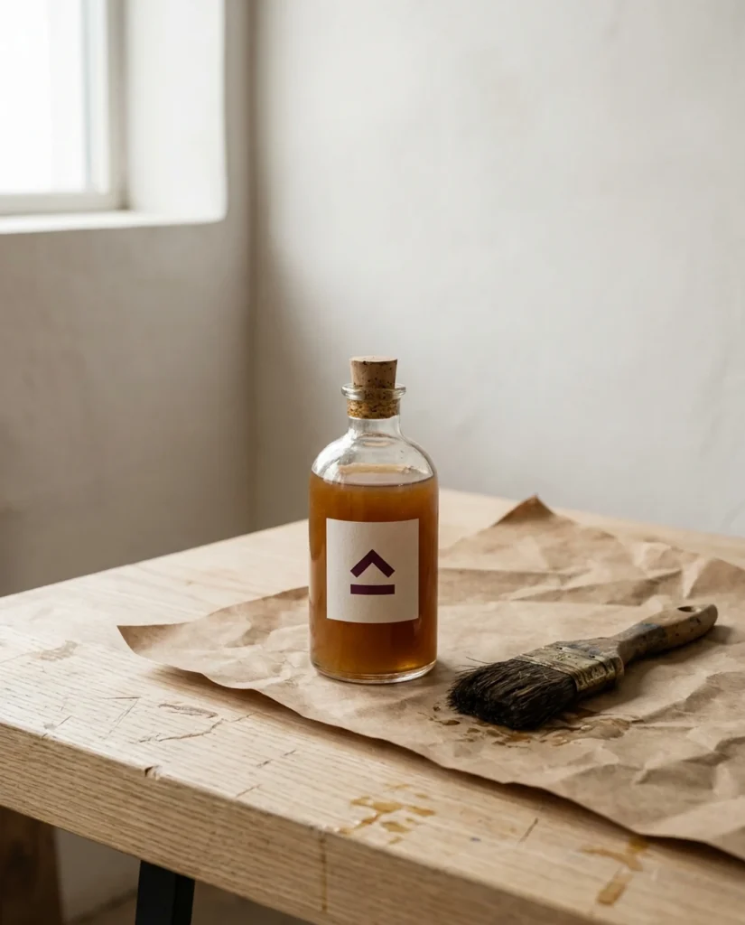 Hide Glue, 500ml with Brush — product view
