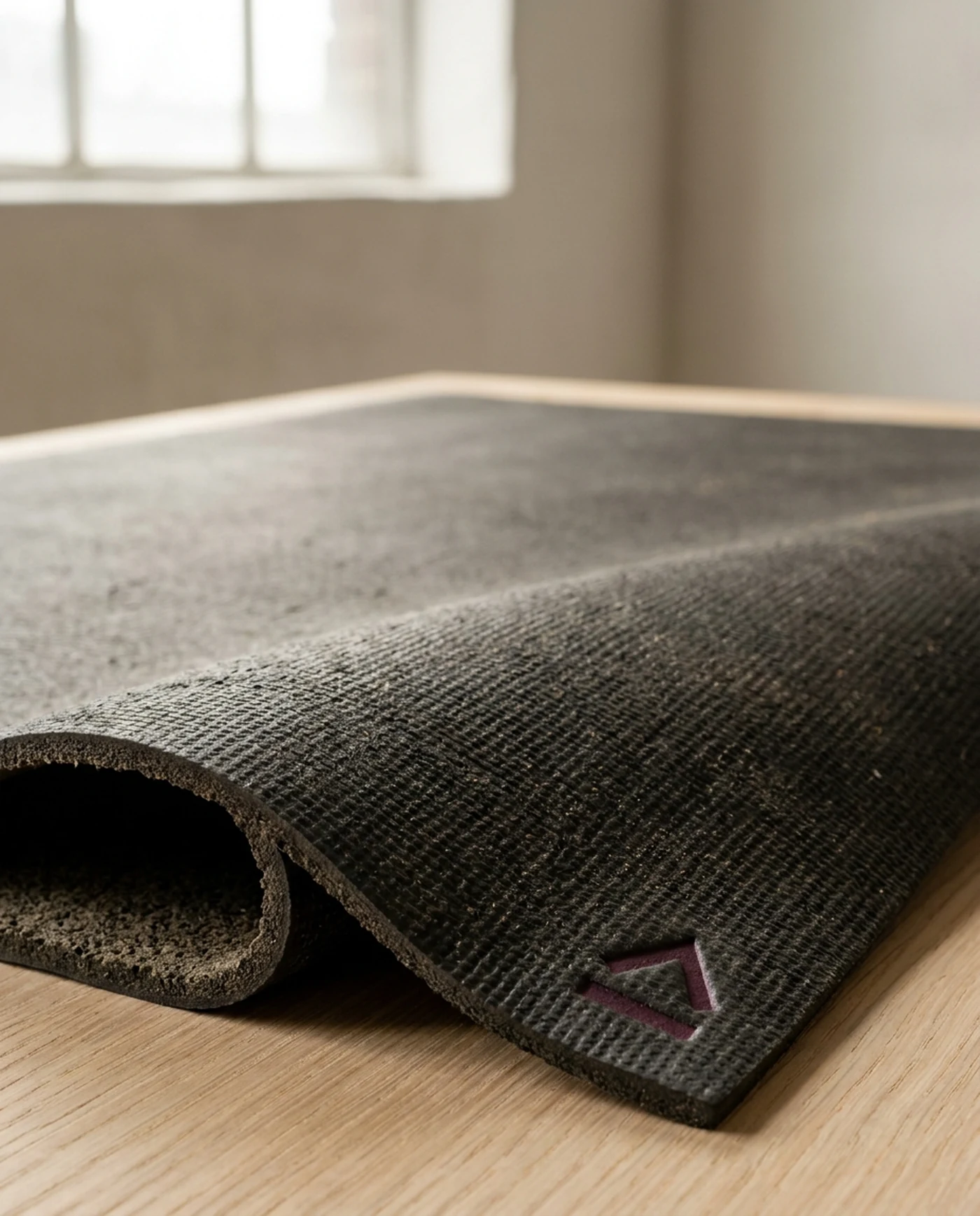 Anti-Fatigue Bench Mat, 900 x 500mm — material and maker's mark detail