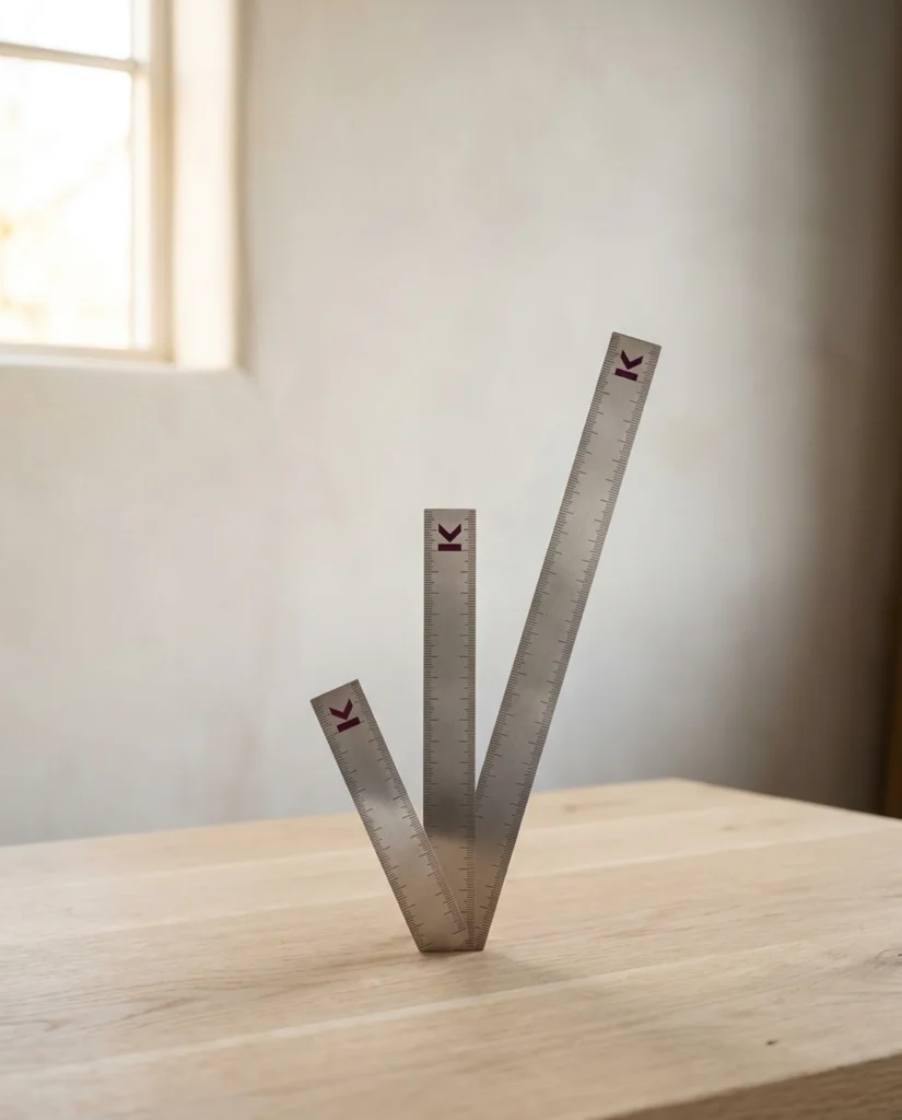 Steel Rule Set, 150/300/600mm — product view