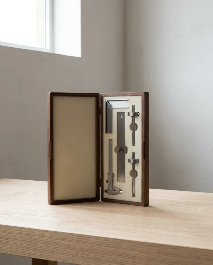 Machinist's Measuring Set, Cased — product view