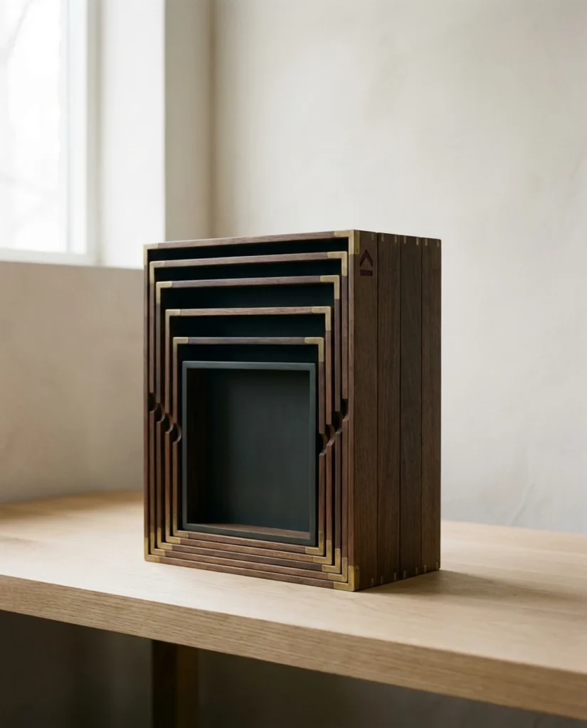 Drawer Organiser Set, 6 Interlocking Trays — product view