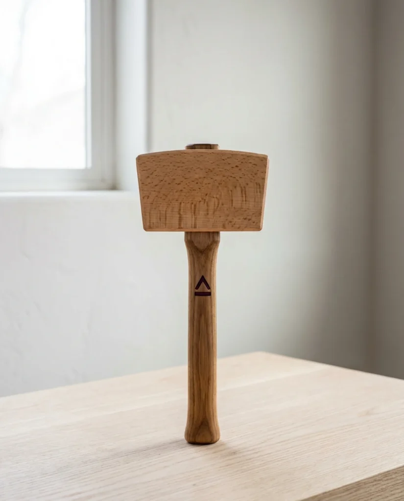 Hardwood Mallet, 24oz Hickory Handle — product view